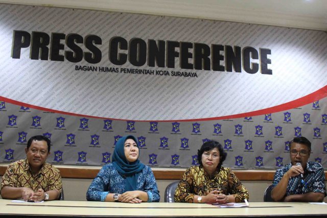 Presscon Dharma Wanita Pemkot Surabaya