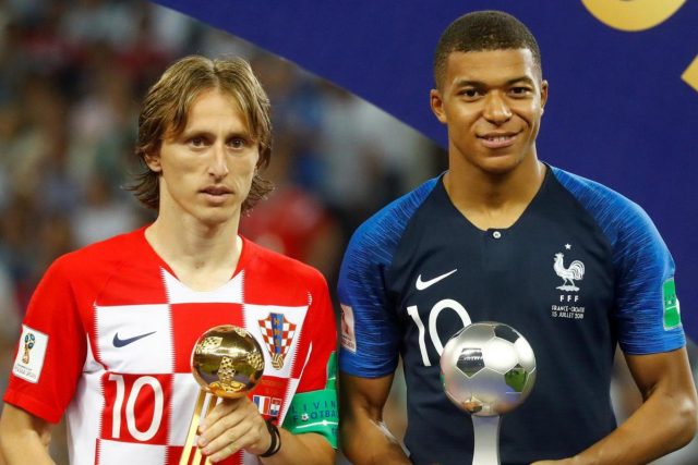 Modric-Mbappe Golden Ball