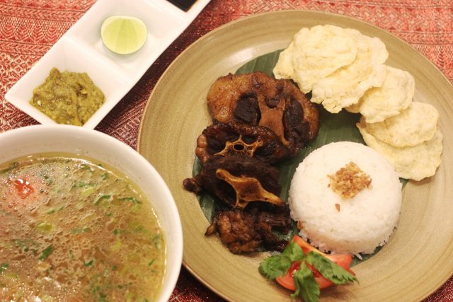 Sop Buntut Bakar