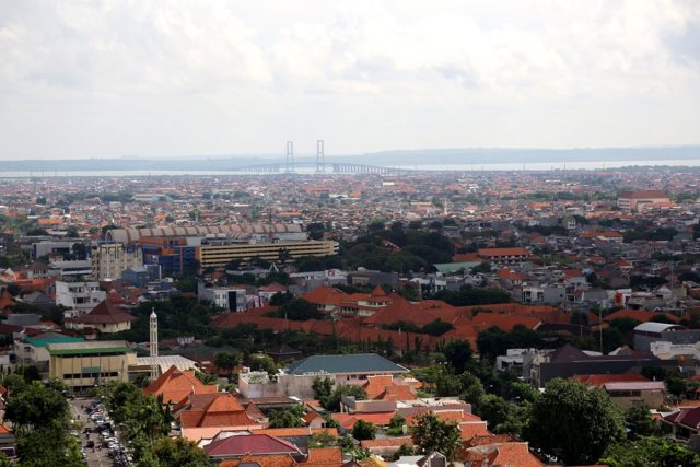 Surabaya tampak dari udara