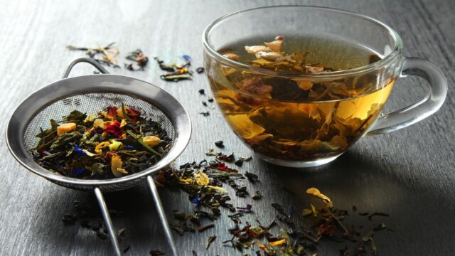 Ilustrasi Teh Herbal